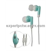 Earphone With Mic And Volume Control Scroll
