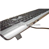 USB Hub Multimedia Keyboard