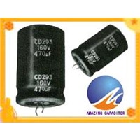 CD293 series electrolytic capacitor