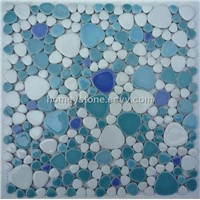 Ceramic Mosaic,Pebble Ceramic Mosaic,Polygonal Ceramic Mosaic