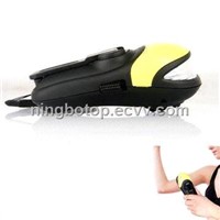 Crank dynamo massage flashlight with mobile charger