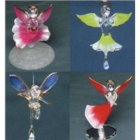 Crystal and glass crafts-angel
