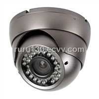 Dome IP camera with IR night vision