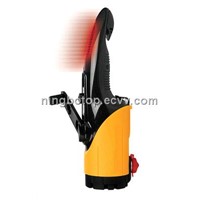 Dynamo Alarm Flashlight with Emergency Hammer and Cutter