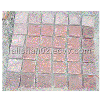 Red Cobblestone pavers on Net