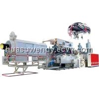 UPVC  Double Wall Corrugated Pipe Extrusion Line