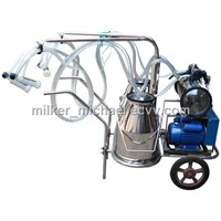 Goat removable vacuum milking machine.chinamilker