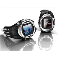the latest fashionable watch mobile phone v8