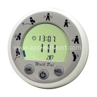 Pedometer with knee and spine preasure measuring