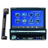 in dash car dvd with 7inch lcd monitor