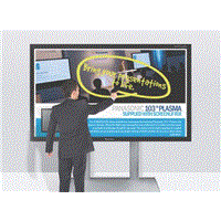 57 inch Infrared touch display, Advertising Touch Screen