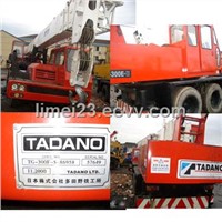 Used Tadano Truck Crane TL-300E(mobile crane 30ton)