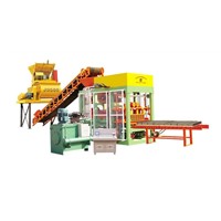 Fully Automatic Hydraulic cement brick making machine(QT6-15)