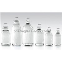 Clear Borosilicate Glass Bottle