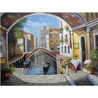 Venice Oil Painting (F2-HZ000)