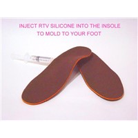 RTV Silicone Injection Moldable Custom Orthotic Insole