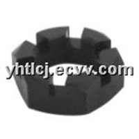 hexagonal grooved flat nuts