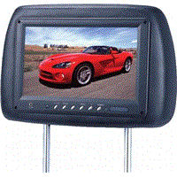 9-Inch Headrest TFT LCD Monitor with Pillow