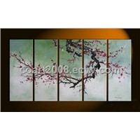 Abstract Flower Oil Painting,Home Decor