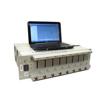 Computerized 8 Channels Battery Analyzer (0.002-1mA, upto 5V) for R&amp;amp;D Energy Storage Materials