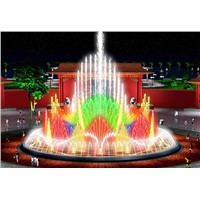 Fountain with Music & Color
