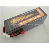 Lithium Polymer Battery for Racing Car (4300mAh)
