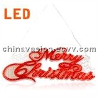 Merry Christmas Sign - Illuminated Holiday Sign