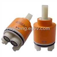 Single-Lever 40mm Standard Ceramic Mixer Cartridge-With Distributor-Larger Flow Rate