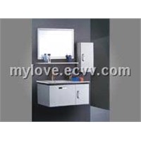 Stainless steel bathroom cabinet