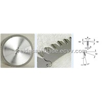 TCT saw blade for aluminum