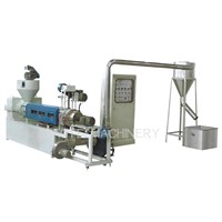 Wind-Cooling Hot-Cutting Compounding Plastic Recycling Machine