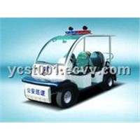 Electric Police Car