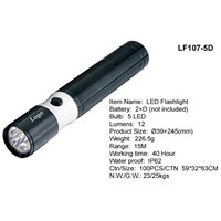 LED Aluminum Flashlight(LF107-5d)