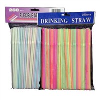 Suspend Card Packaged flexible  Straws