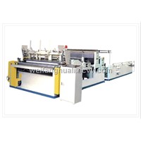 Total Automatic Coreless Toilet Paper Perforating Rewinder