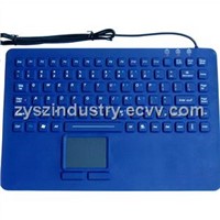 Waterproof Silicone Keyboard with Mouse Touch