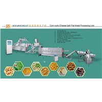 Corn Snack Food/Cheese Ball Processing Line (SLG65-II)
