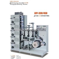 Multi-Function Automatic UV / IR Flexo Printing Machine