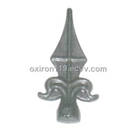 Wrought Iron Spearhead