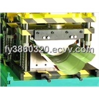 Unlimited length ridge tile machine