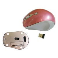 2.4GHz digital RF wireless mouse(the receiver can be hidden)