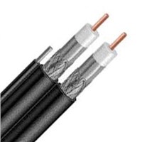 Coaxial Cable with Messenger (2RG59)