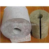 Compound foam mineral wool shell of pipe
