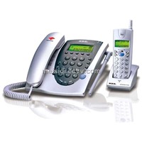 Corded Telephone with Cordless Handset