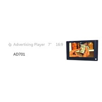 LCD Advertising Player / Screen  7''  16:9