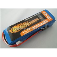 Li Polymer Battery 2500mah for Transmitter