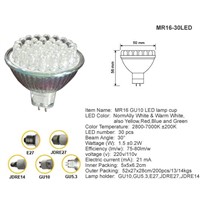 MR16 LED Lamp Cup (MR16-30LED)