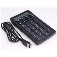 Notebook USB Keypad LCD Display & Calculator