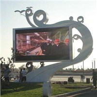 Outdoor Full Color LED Display with 10mm Pixel Pitch