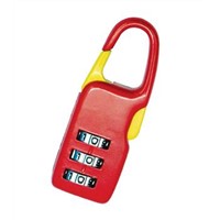Red alloy password lock